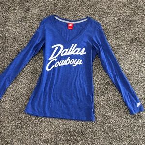 DALLAS COWBOYS LONG SLEEVED TEE